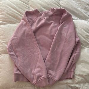 ALO Pink Crewneck